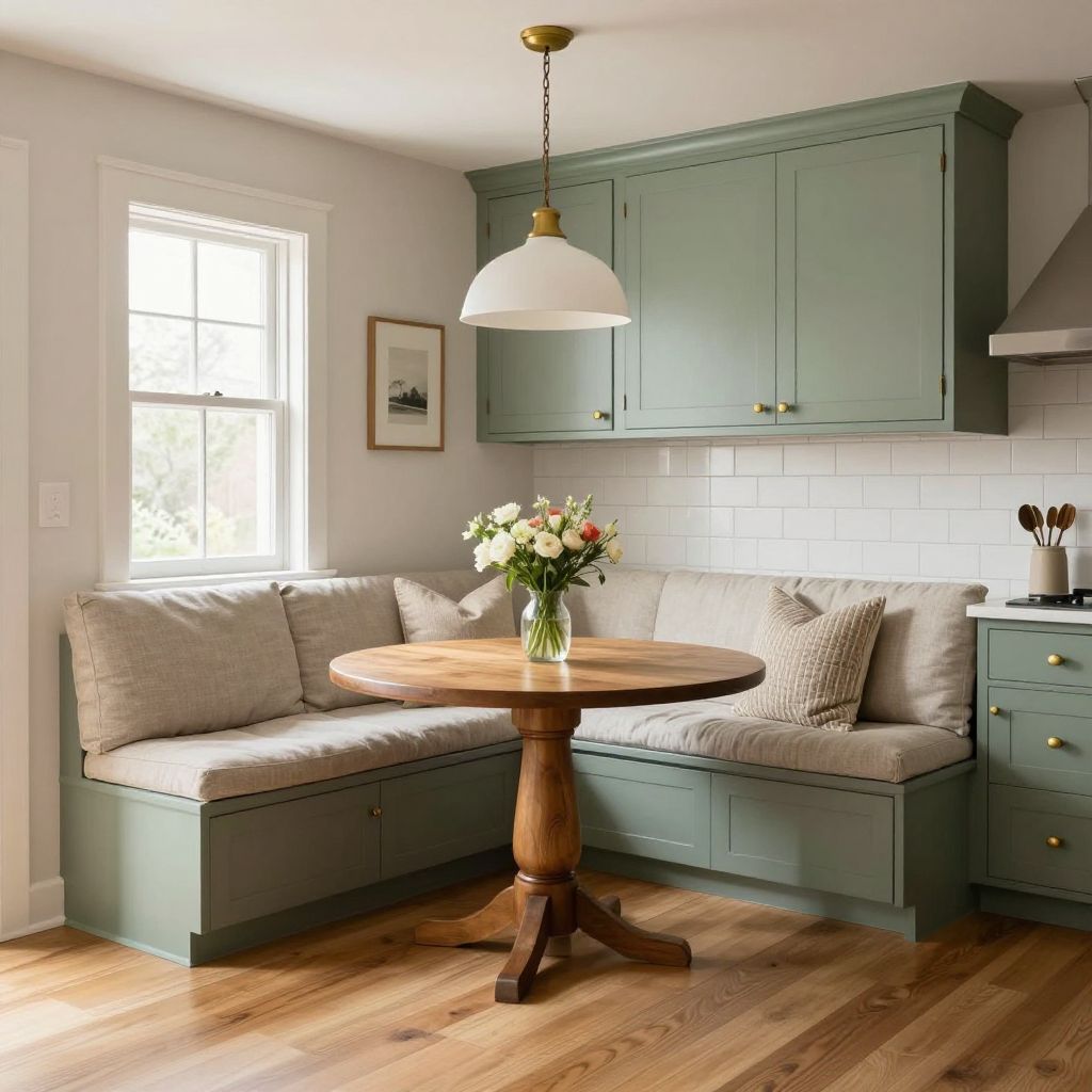 Built In Banquette Corner