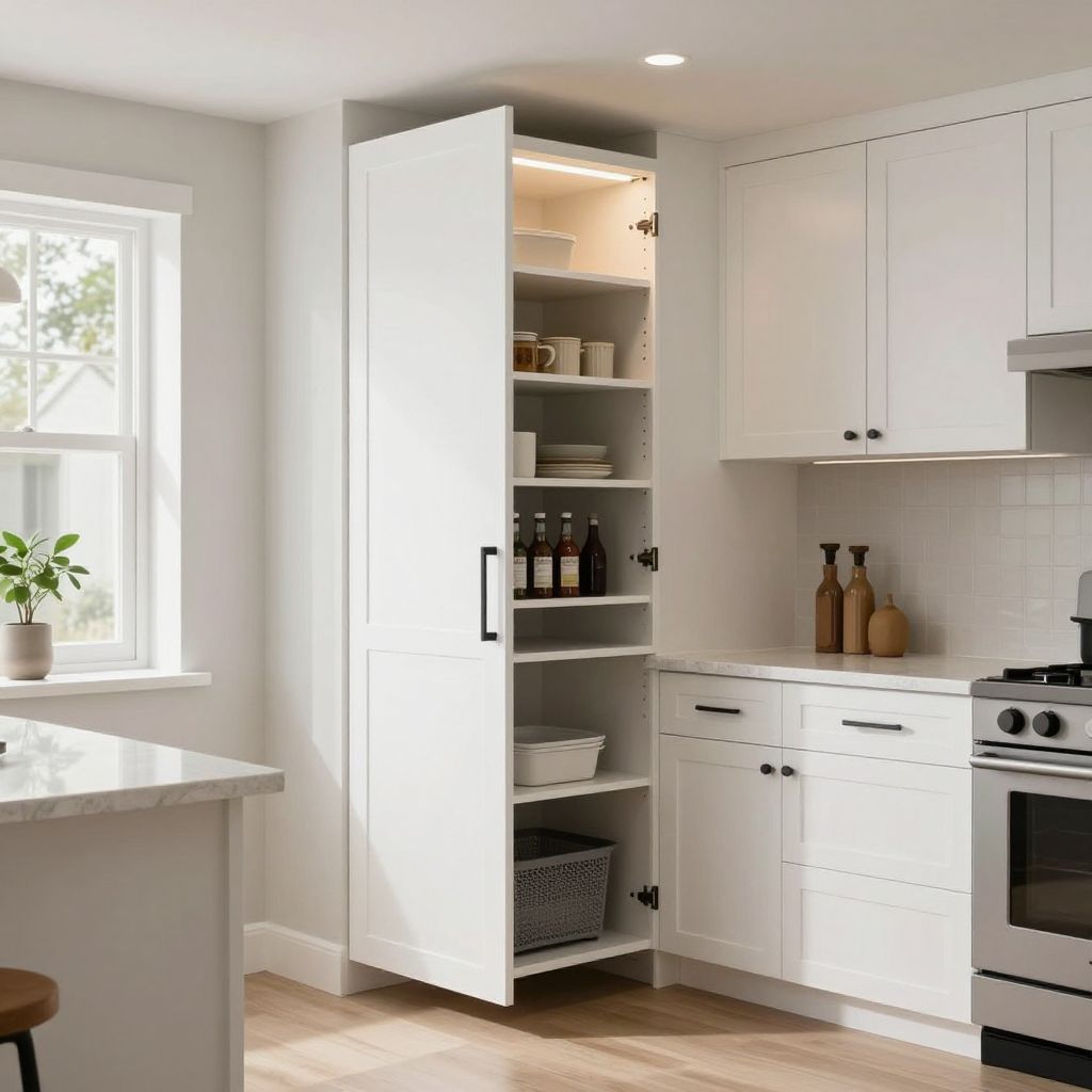 Corner Pull Out Pantry