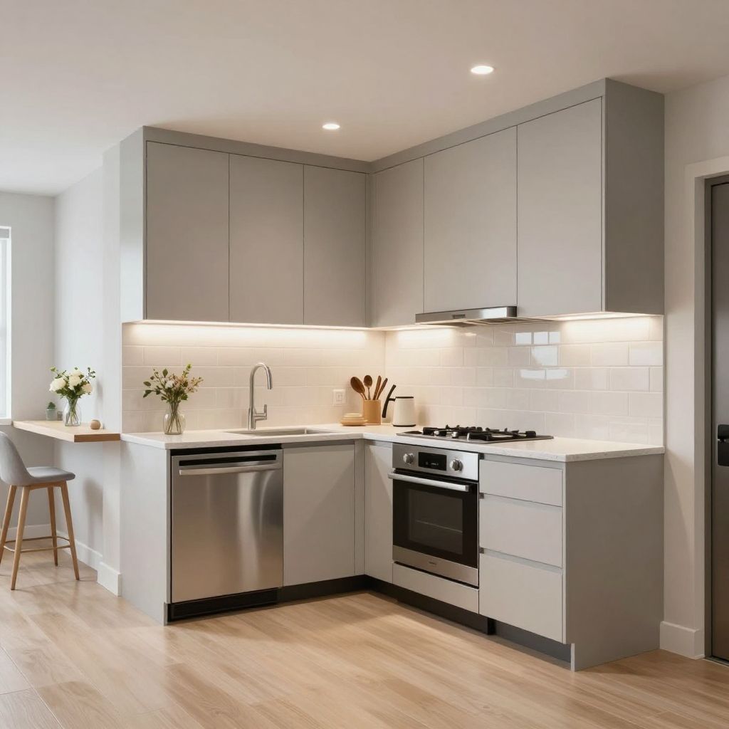 Small Space Galley Kitchen