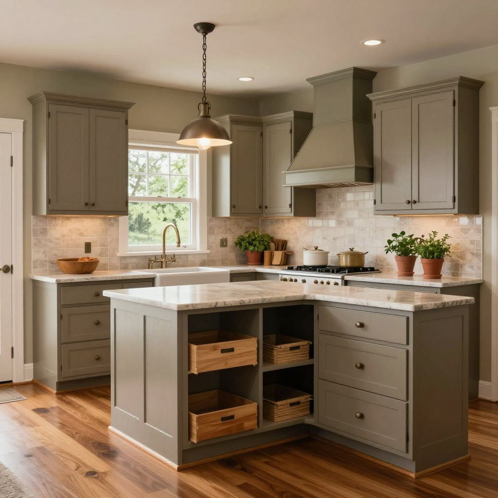 Traditional cabin kitchen with classic details idea