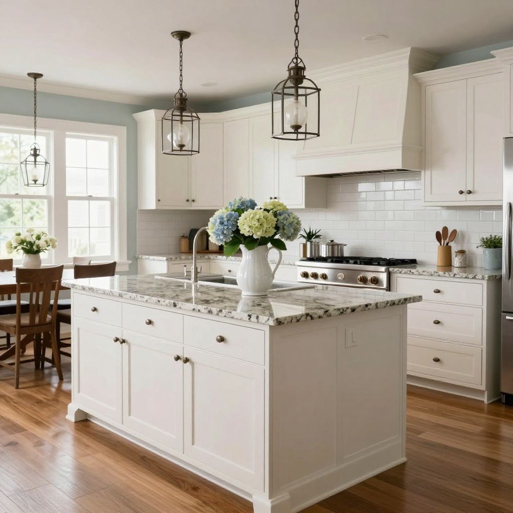 centerpiece kitchen island decor ideas 13