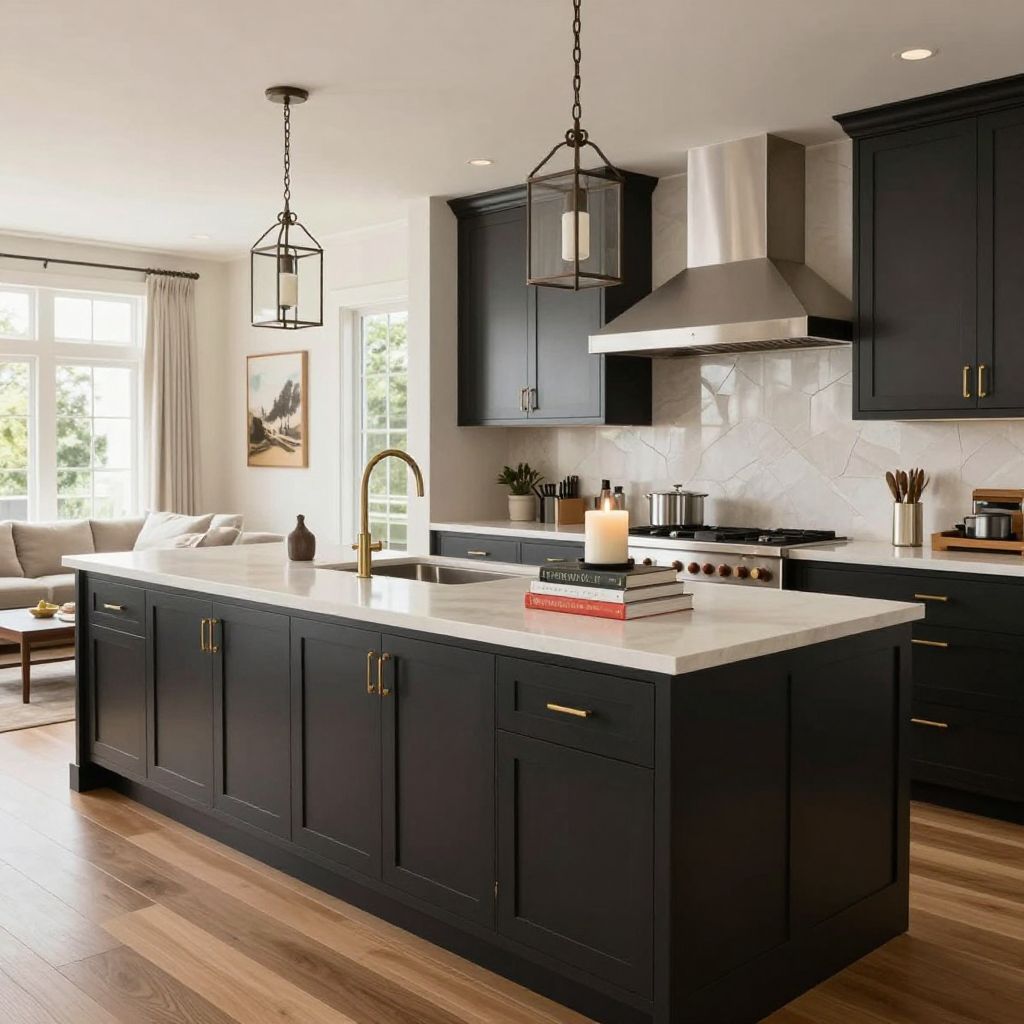 centerpiece kitchen island decor ideas 3