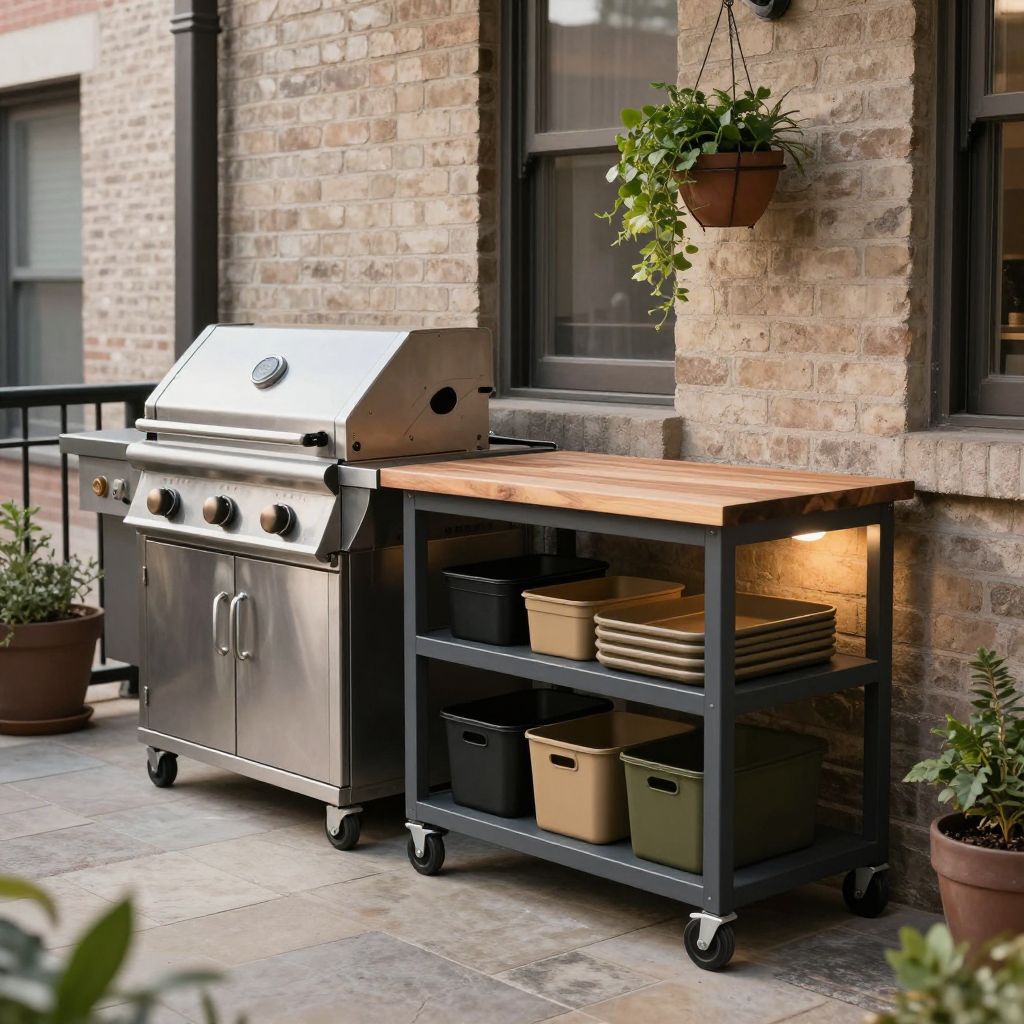 cheap simple outdoor kitchen ideas 3