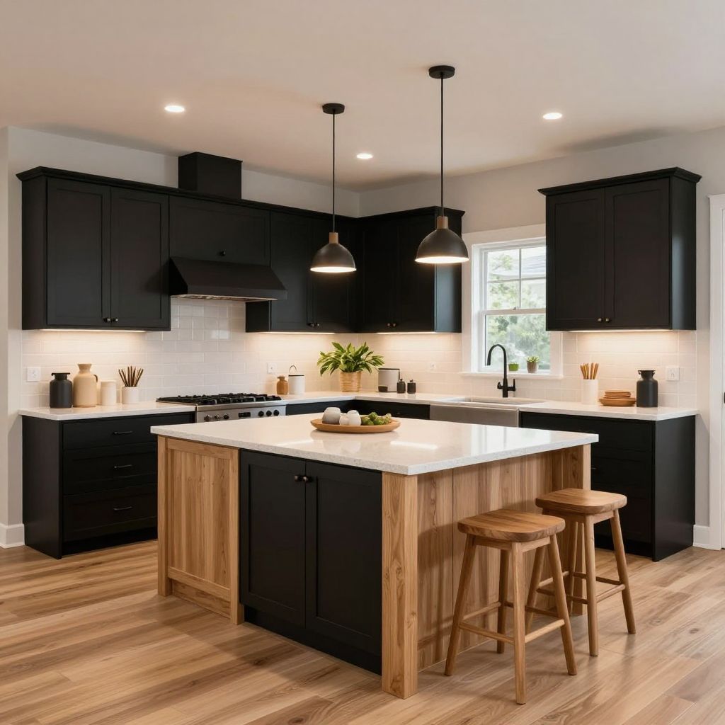Dark kitchen ideas image 10