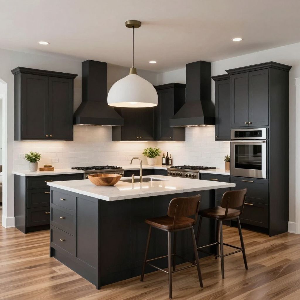Dark kitchen ideas image 13