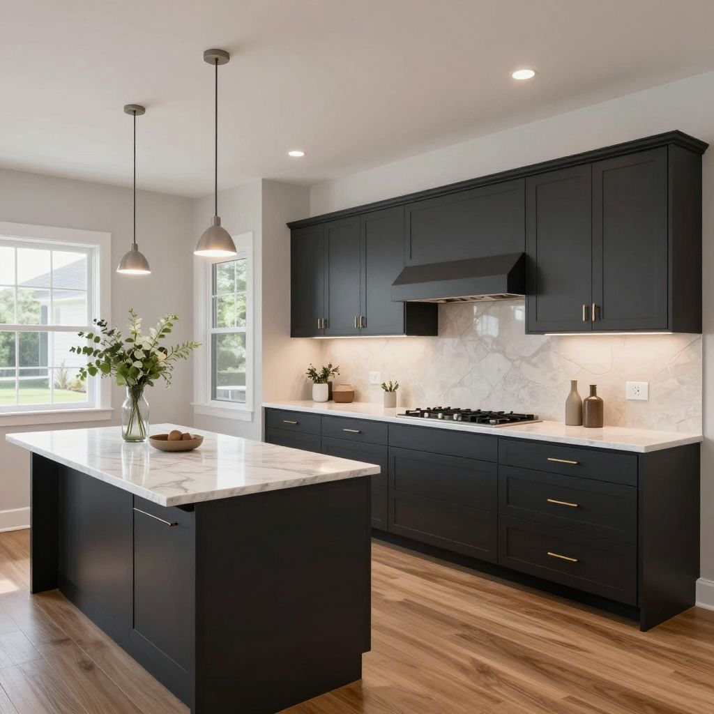 Dark kitchen ideas image 3