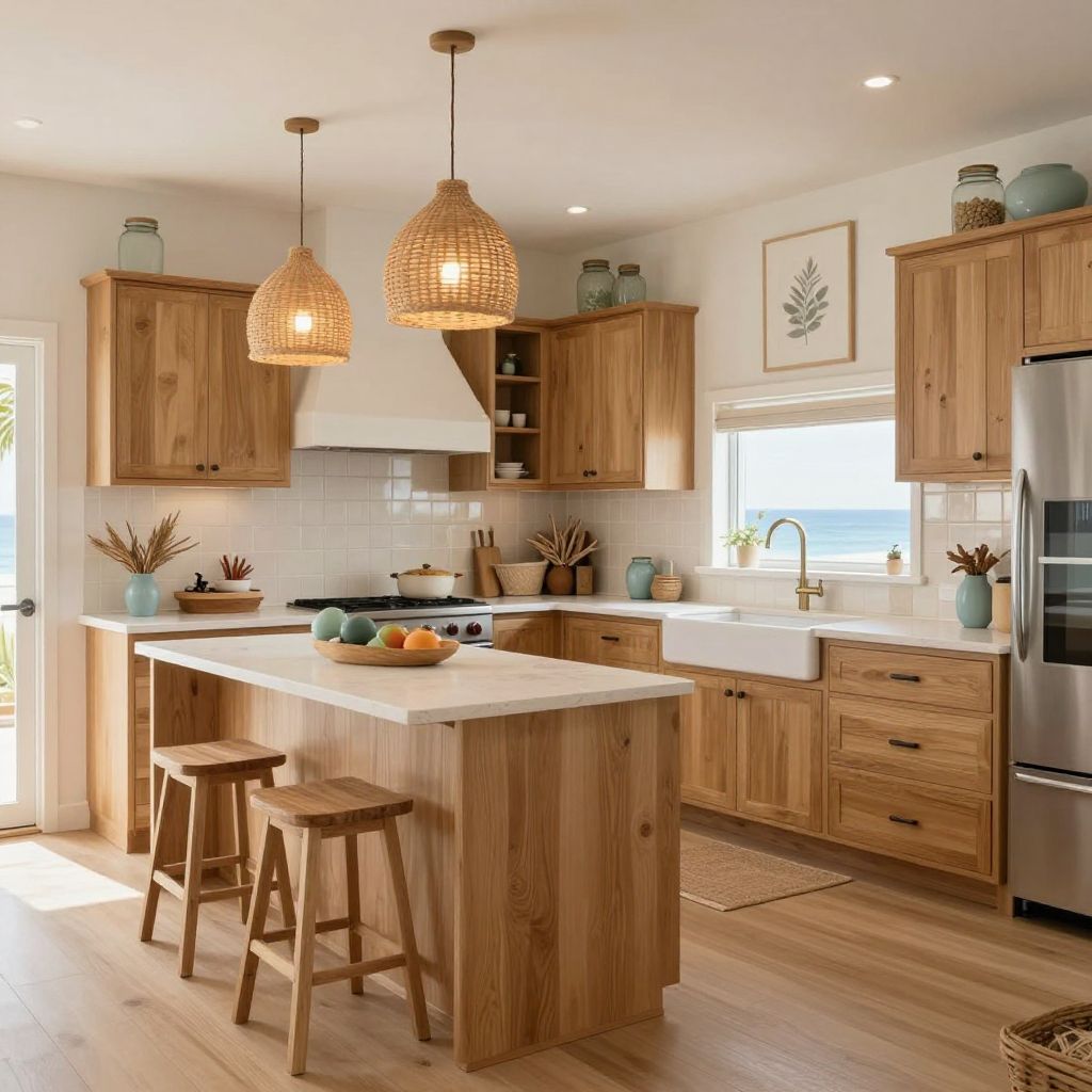 earthy boho kitchen ideas 8