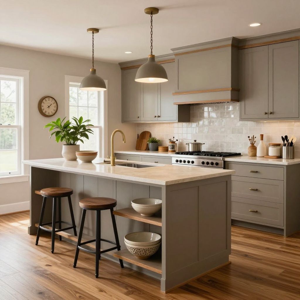 Kitchen peninsula idea 5