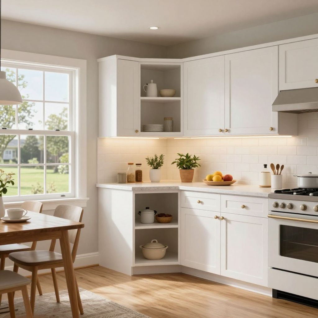 Blind corner kitchen cabinet ideas corner drawers built into the blind spot