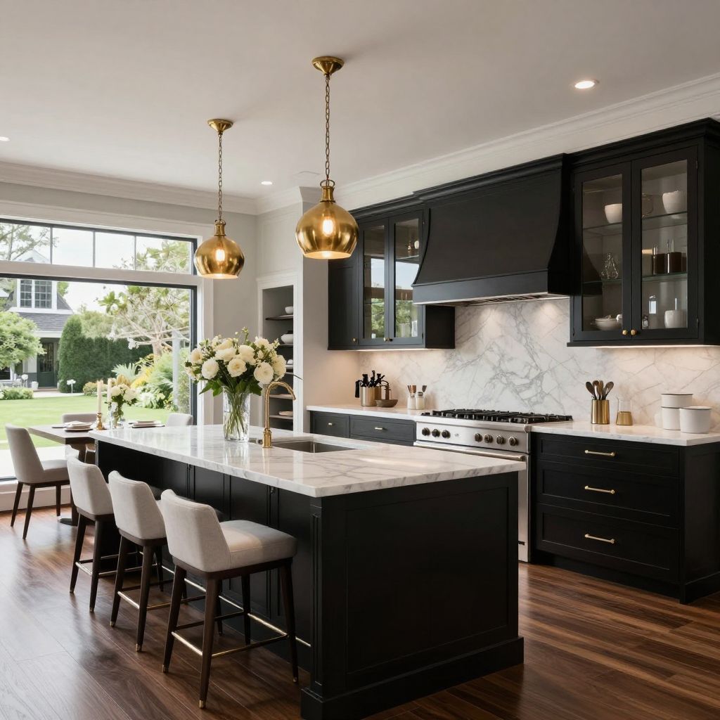 Dark kitchen ideas image 5
