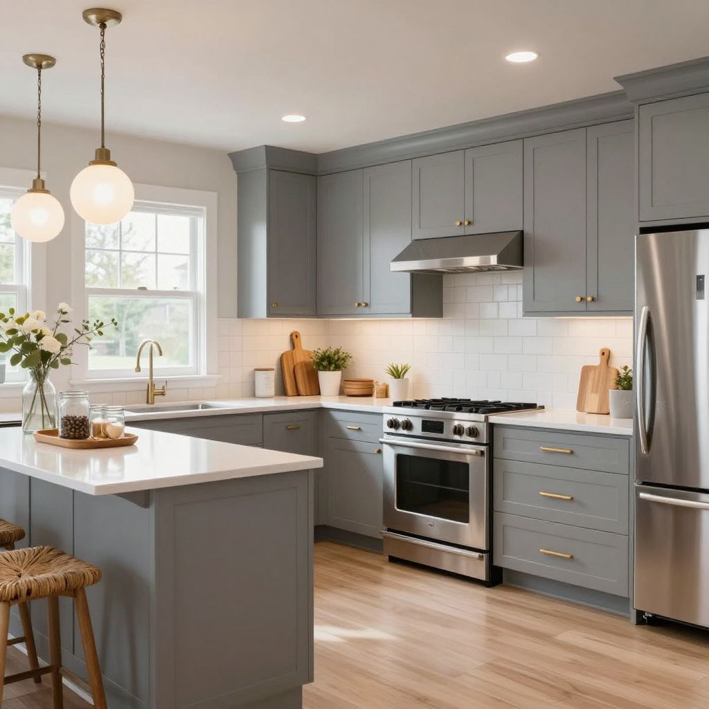 Grey kitchen idea 1