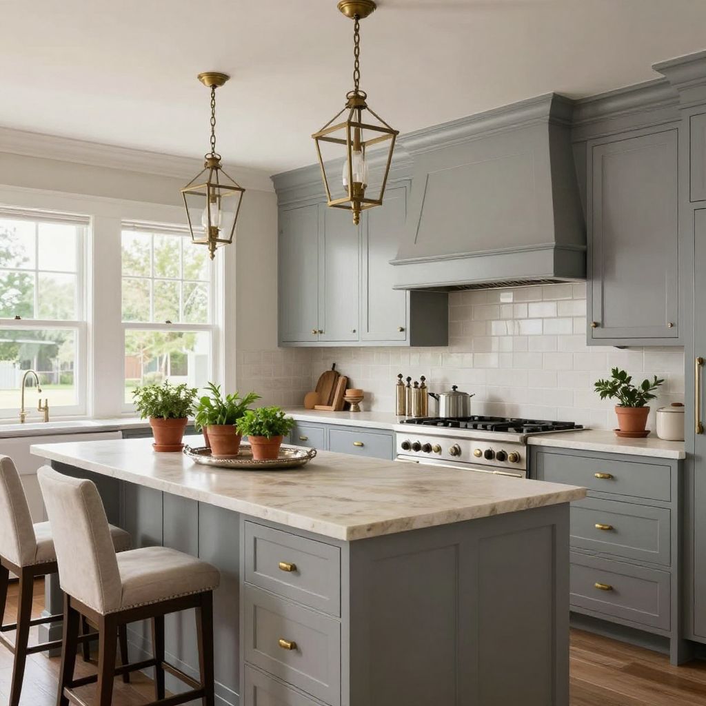 Grey kitchen idea 14