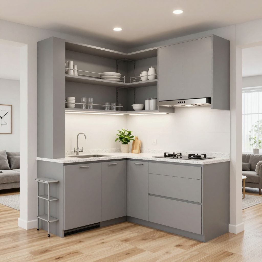 Grey kitchen idea 15