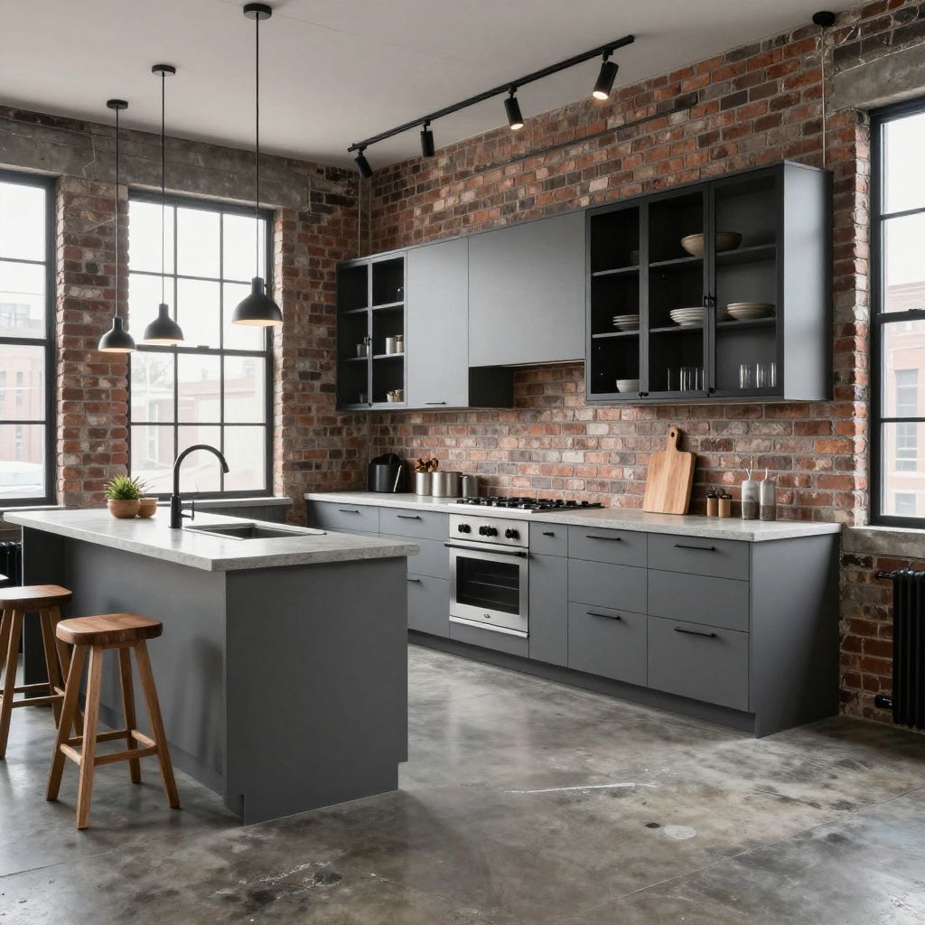 Grey kitchen idea 6