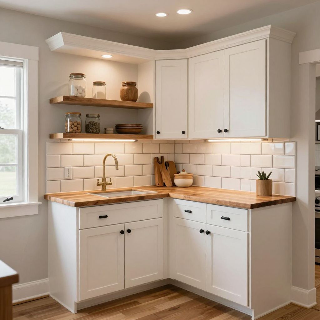 Classic subway tile with dark grout kitchen backsplash idea