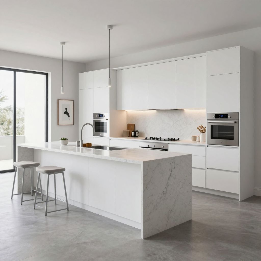 Smart blinds for a sleek modern kitchen upgrade