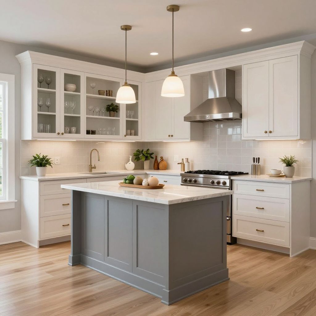 Kitchen peninsula idea 12