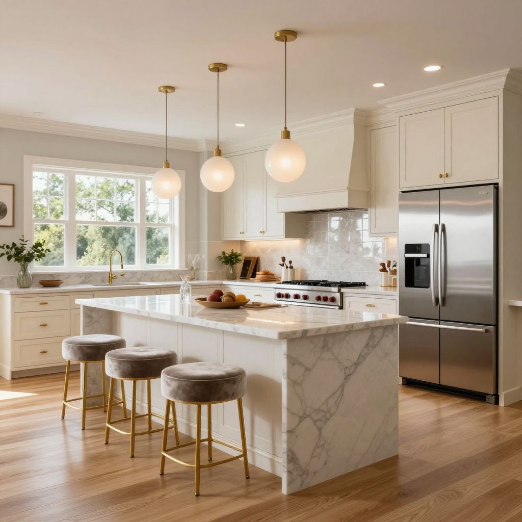 Kitchen peninsula idea 6