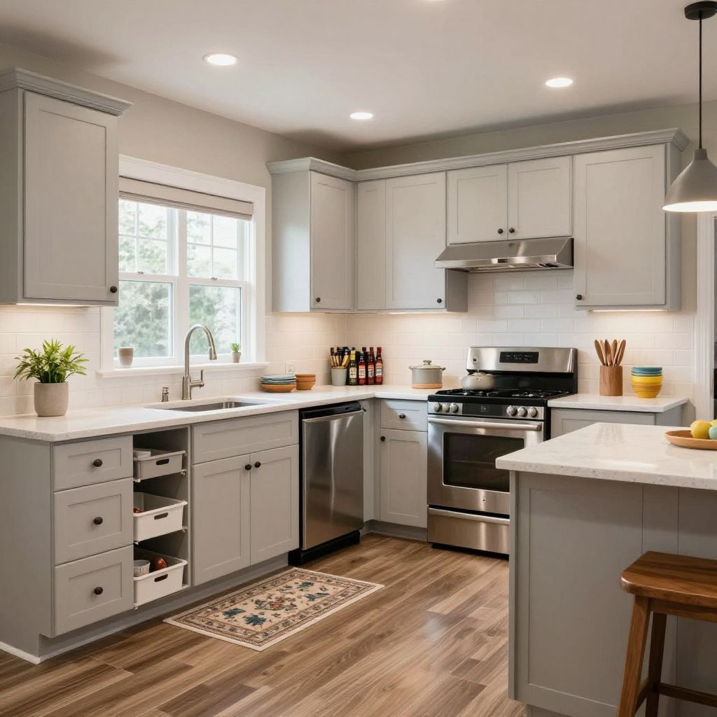 Kitchen rug ideas washable patterned rug