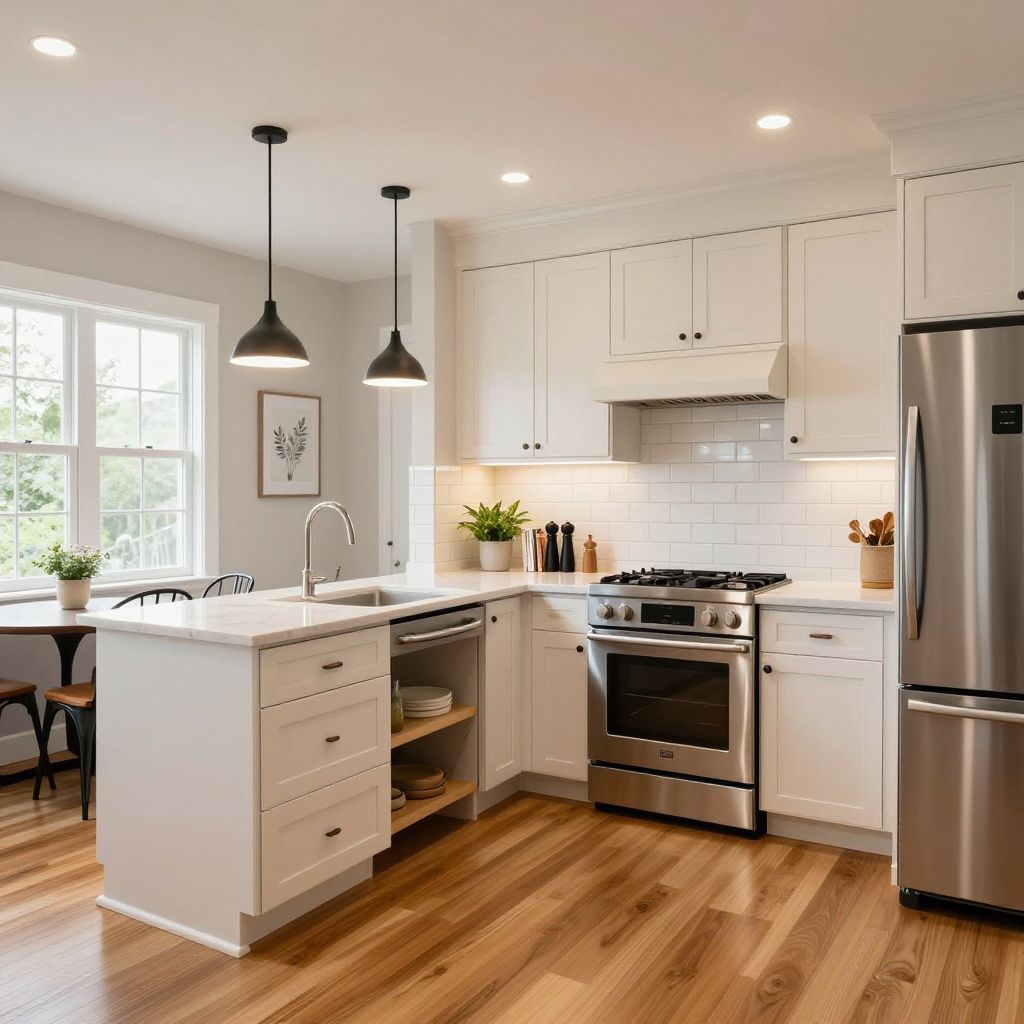 Kitchen soffit idea 1