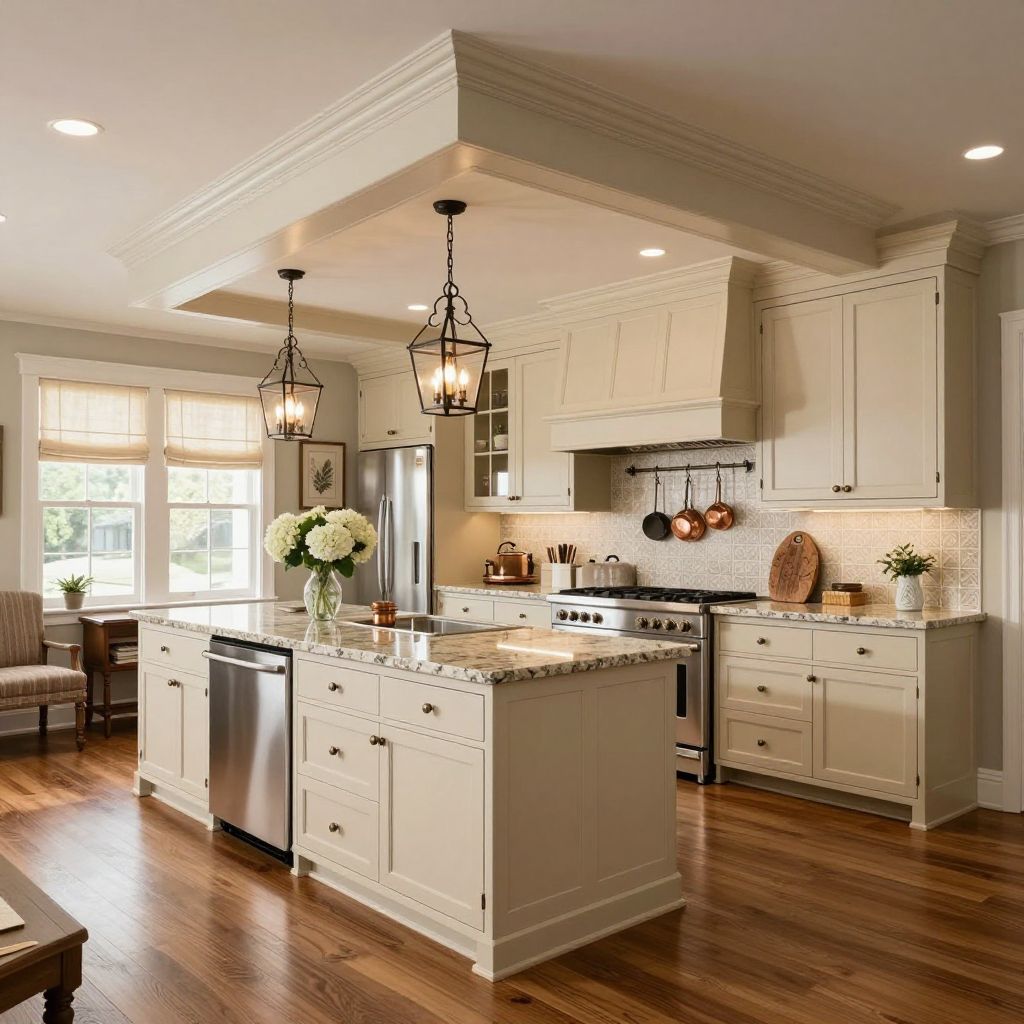 Kitchen soffit idea 8