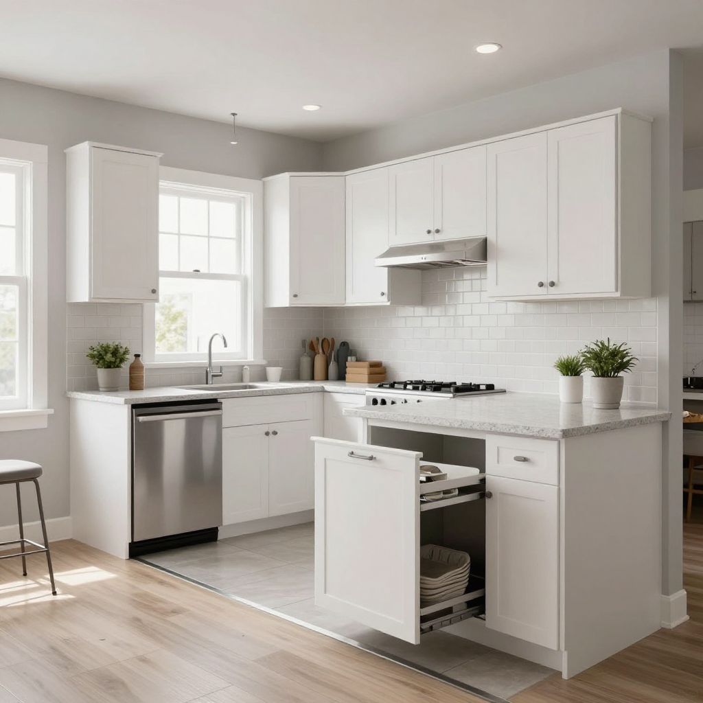 kitchen tile to wood floor transition ideas - straight metal transition strip