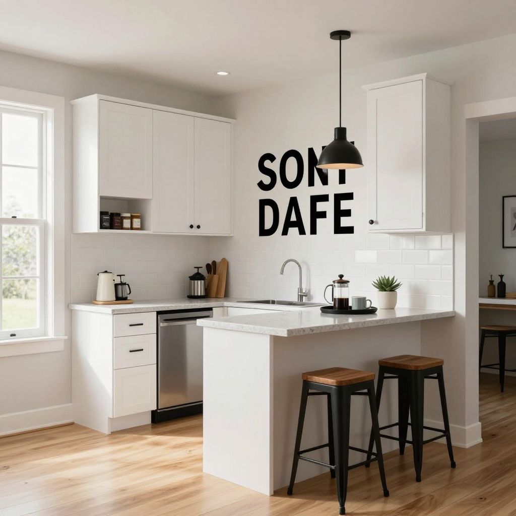 Large scale typography for a bold look