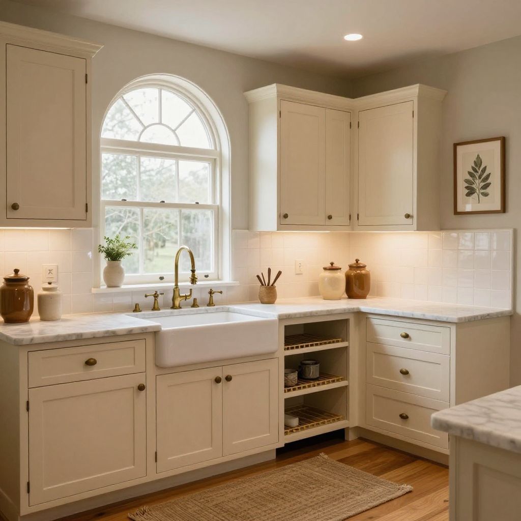Arched Window for Soft Traditional Charm