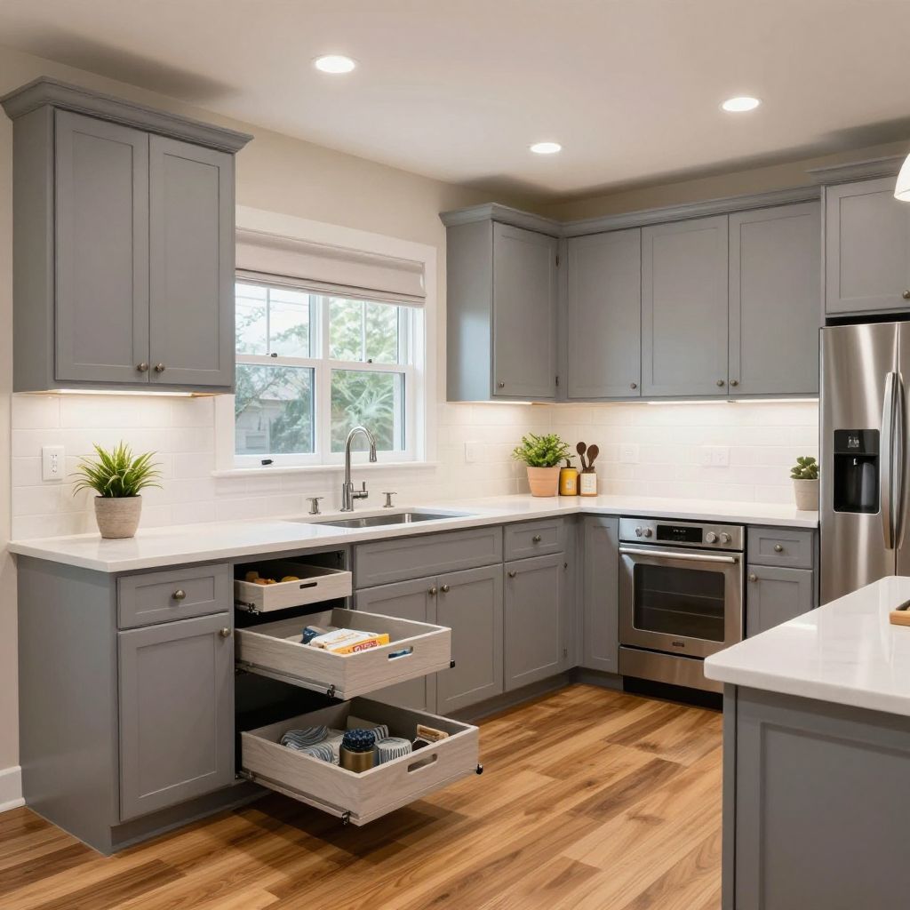 Window With Hidden Shade and Smart Storage