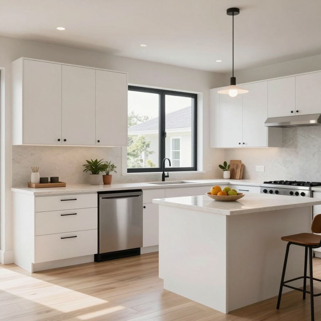 Black Frame Window for a Modern Edge