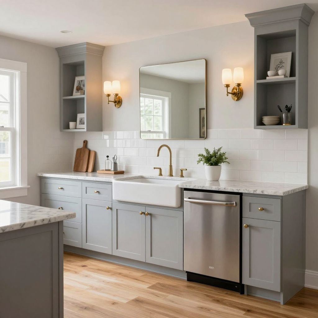 Statement sconce pair with layered light