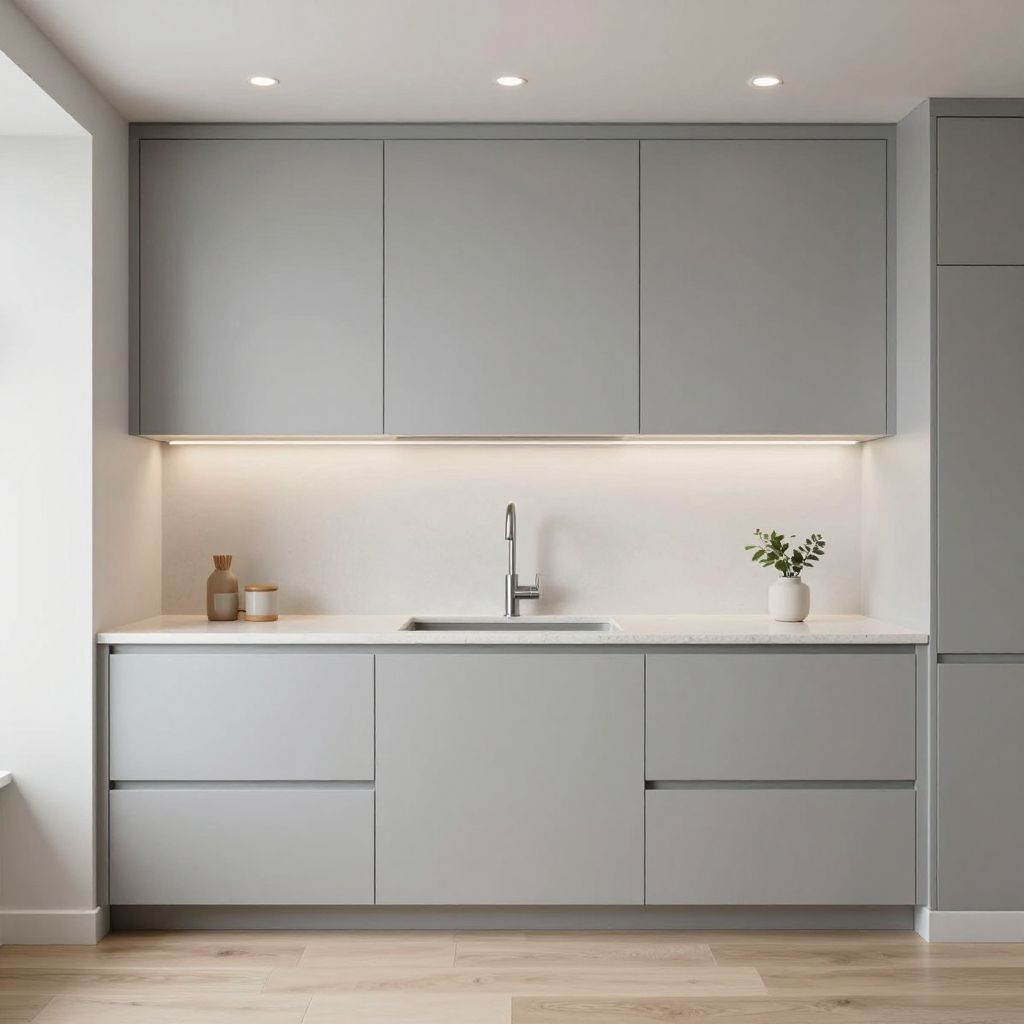 Recessed light with no visual clutter