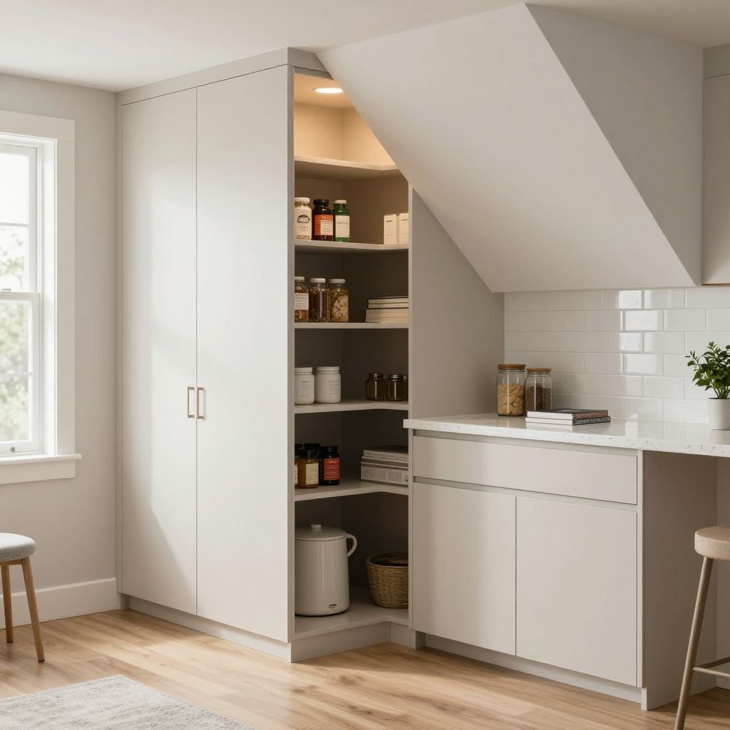 Under Stair Pantry Cabinet