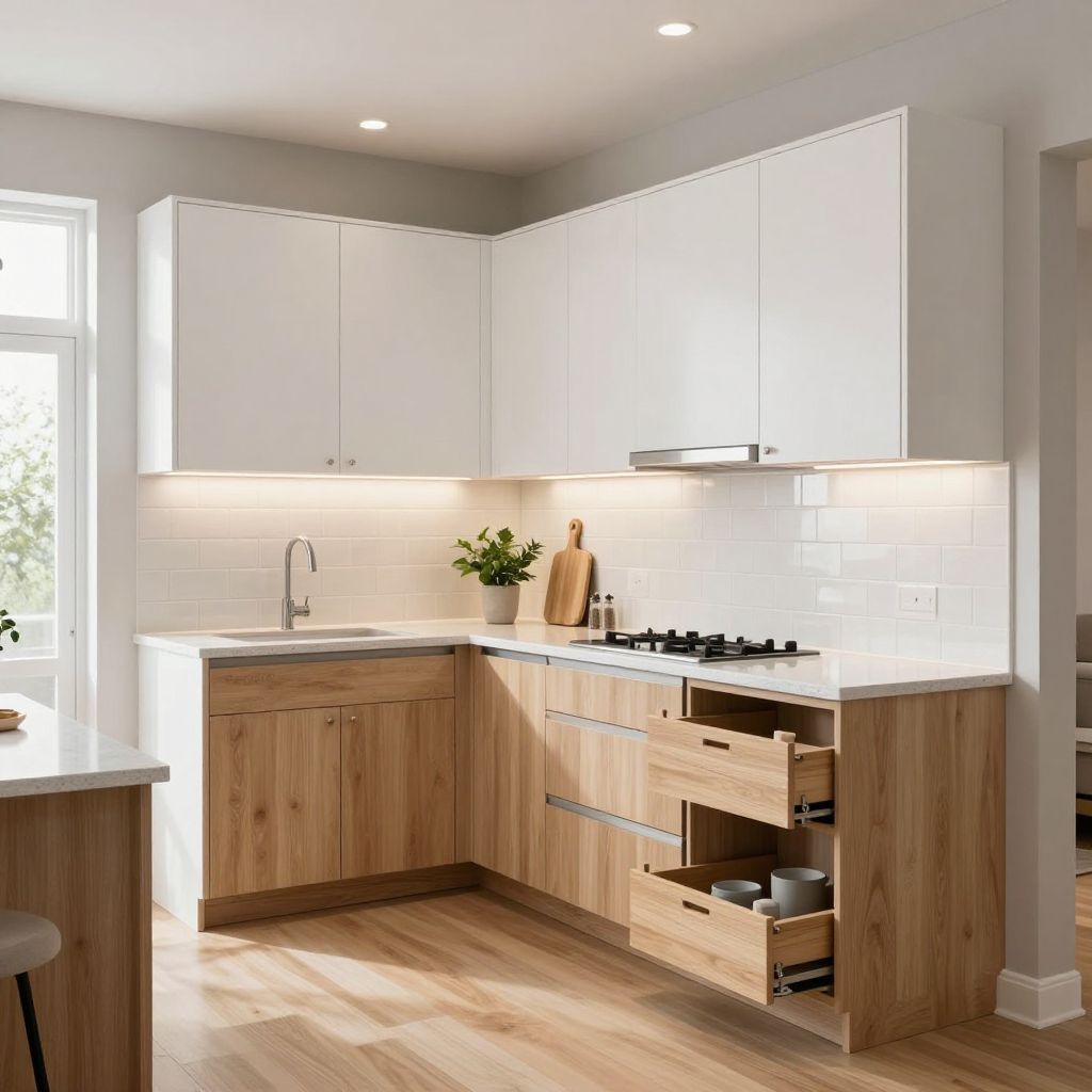 Small galley kitchen idea 1
