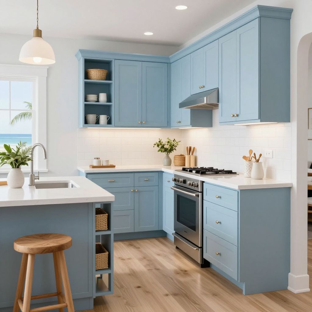 Small galley kitchen idea 10