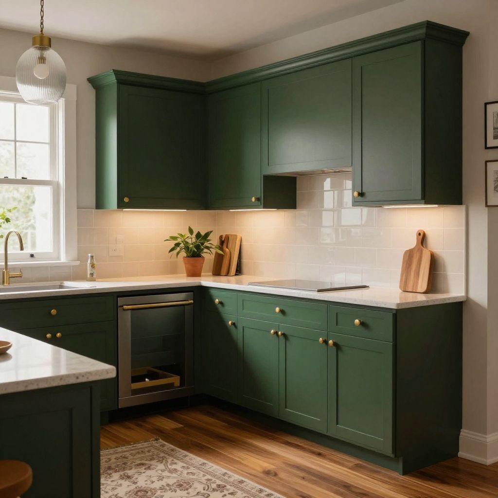Small galley kitchen idea 11