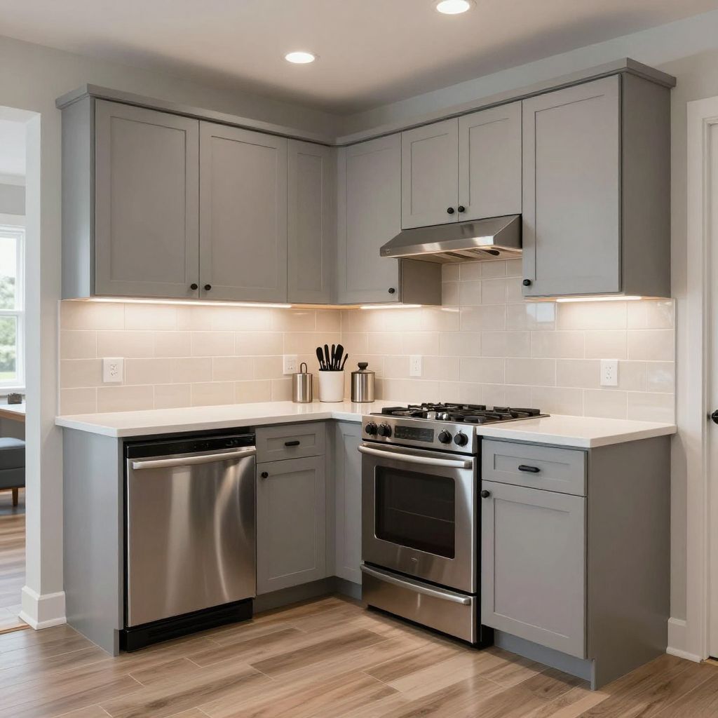 Small galley kitchen idea 12