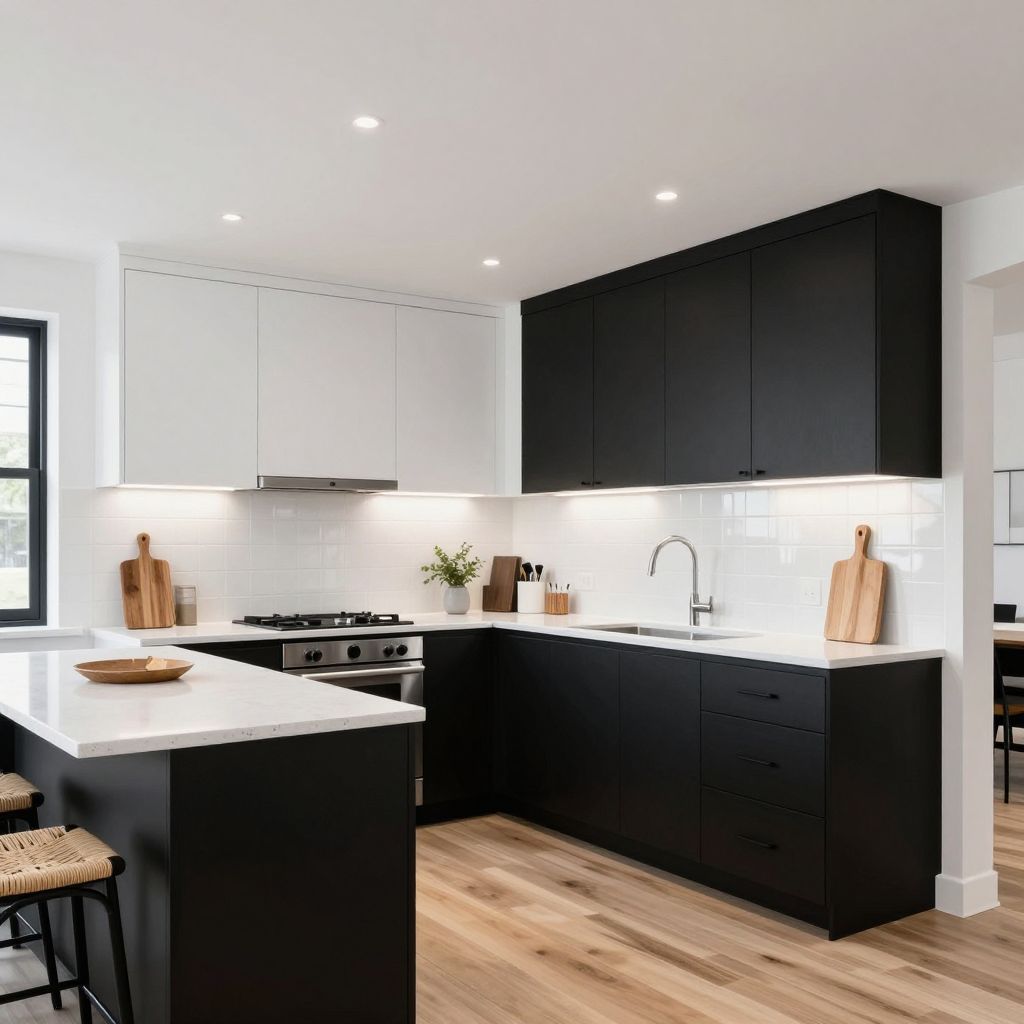 Small galley kitchen idea 7