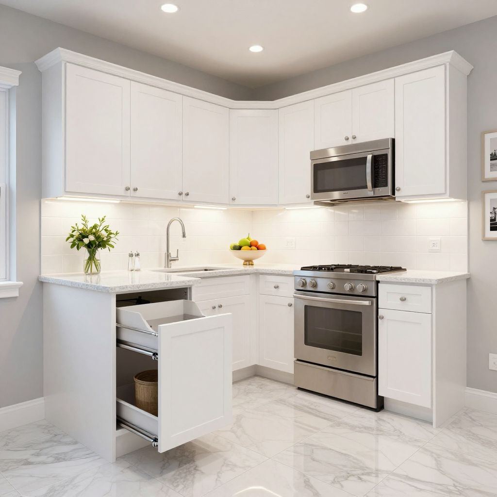 Marble Look Tile for a Bright Finish