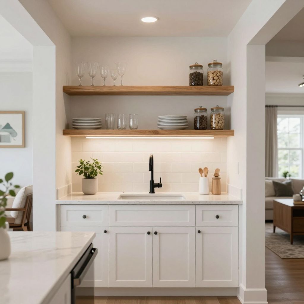 small kitchen shelf ideas open shelves over the sink