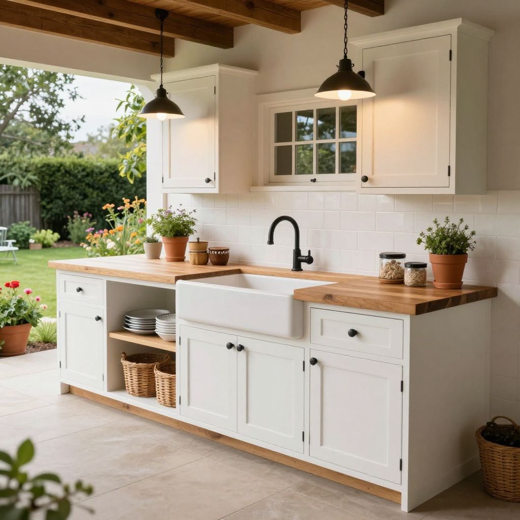 small outdoor kitchen ideas 13