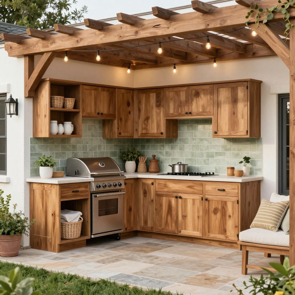 small outdoor kitchen ideas 6