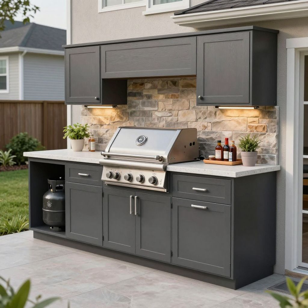 small outdoor kitchen ideas 7