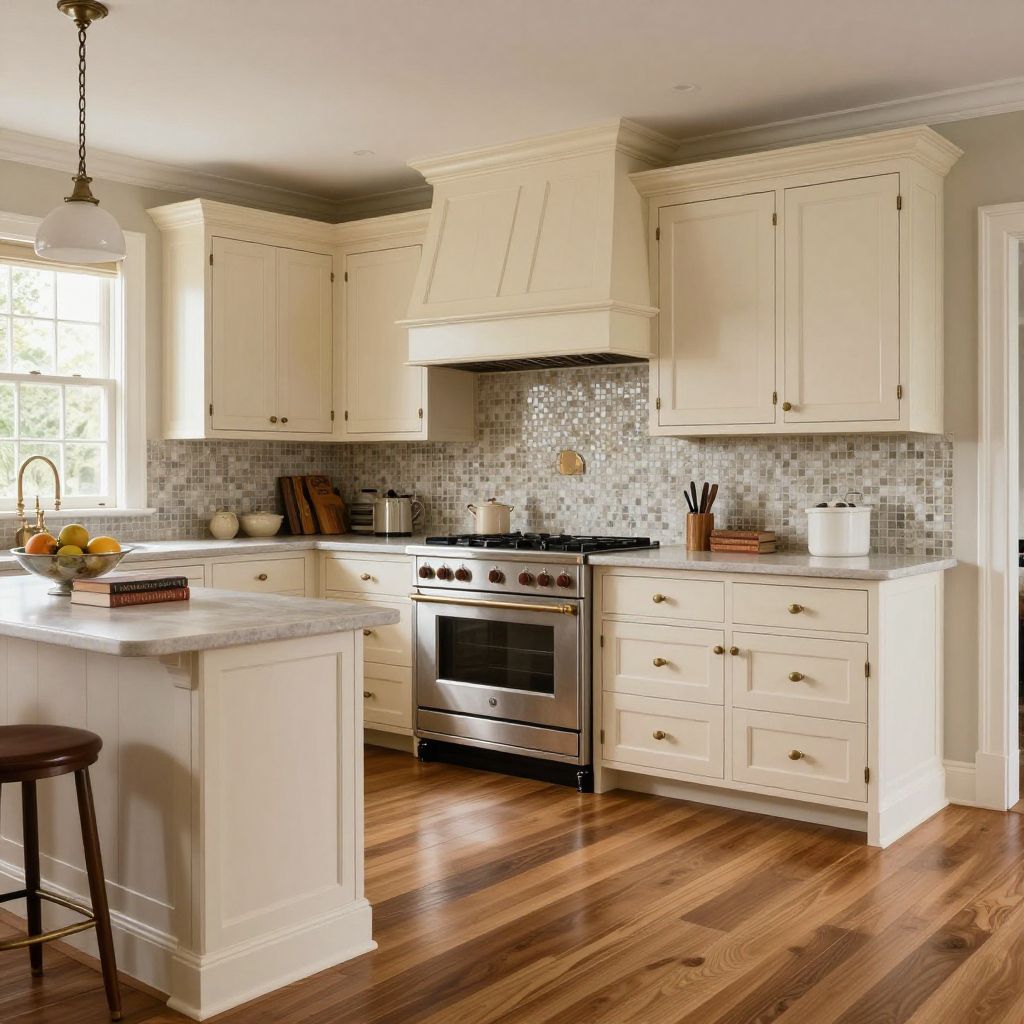 Classic traditional u shaped kitchen