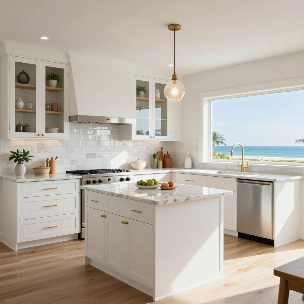 Glossy White Zellige Style Tile